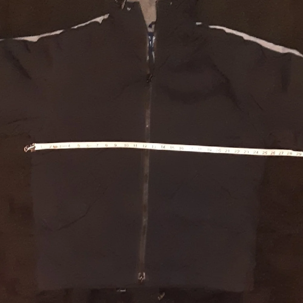 GAP Black Jacket with Grey Stripes